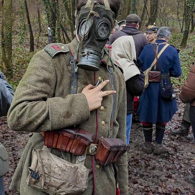 Un masque contre les gaz !